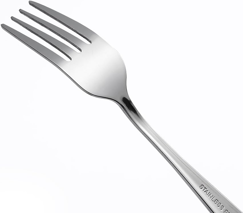 Stainless Steel Dinner/Salad Forks Set 24-Piece 8 Inches