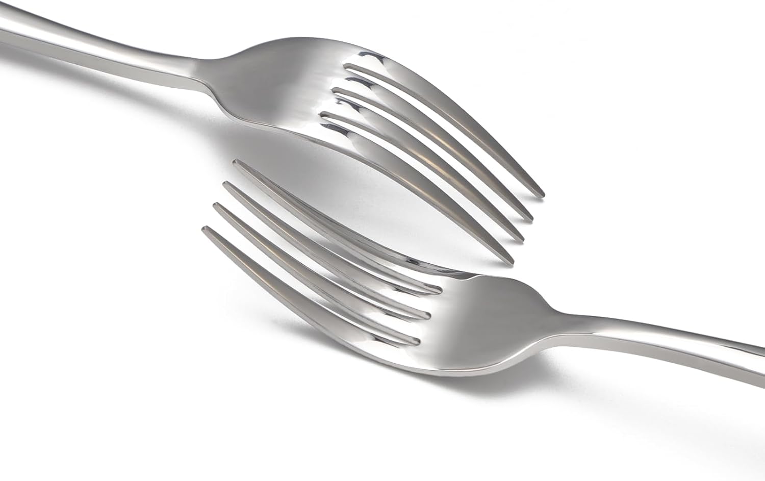 8-Piece Salad Forks Set  Food Grade Stainless Steel Silverware Dinner Fork  Flatware Forks Use for Home  Kitchen  Restaurant  Dishwasher safe - 7 Inches